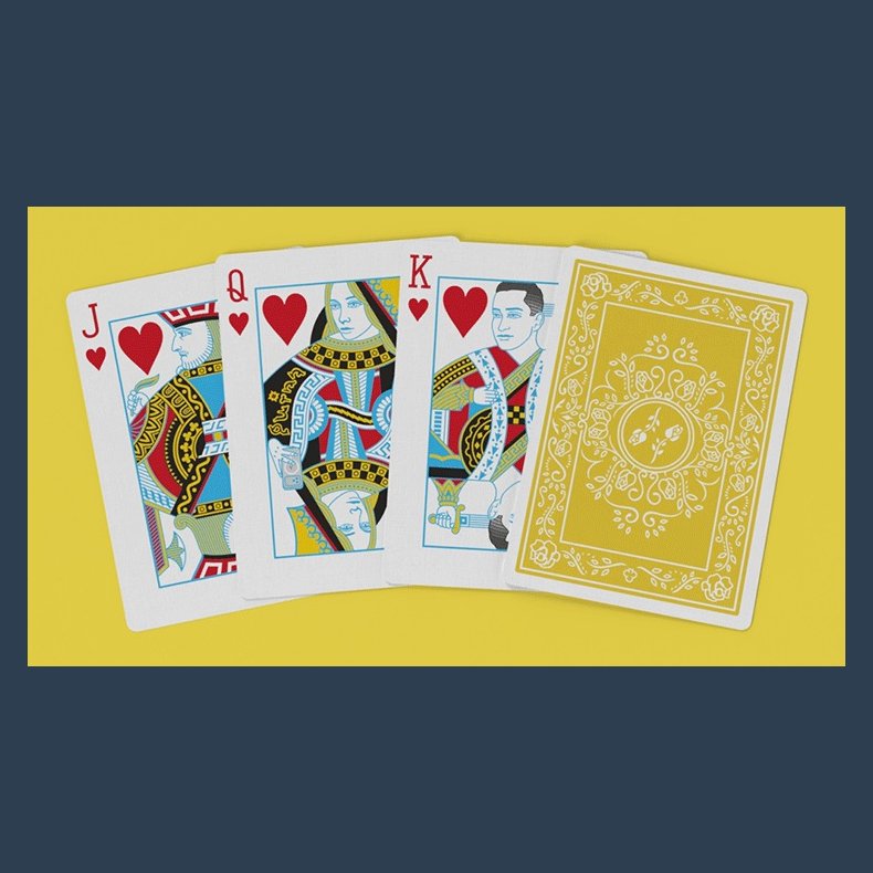 Black Roses Sunny Days Playing Cards