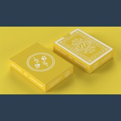 Black Roses Sunny Days Playing Cards
