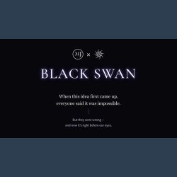 Black Swan by SUN &amp; MJ
