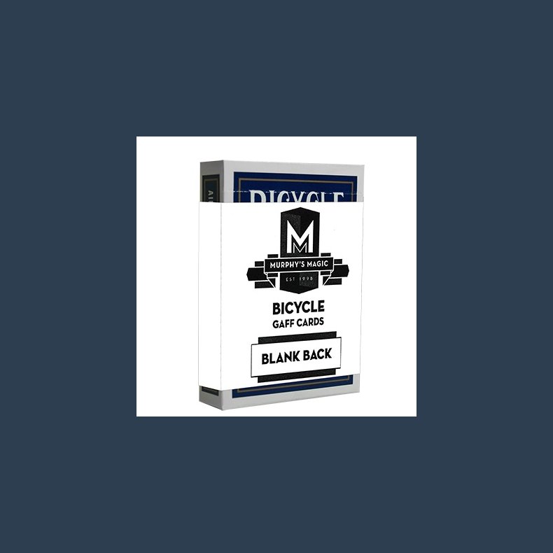Blank Back Bicycle Cards (box color varies)
