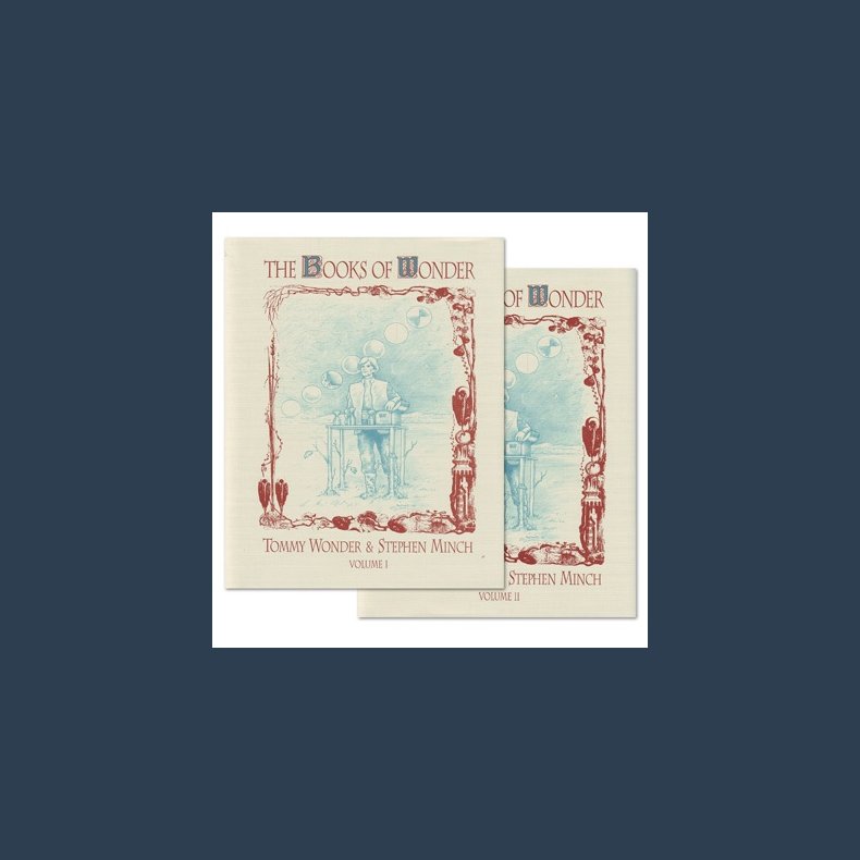 Books of Wonder 2-VOL COMBO set by Tommy Wonder &amp; Stephen Minch