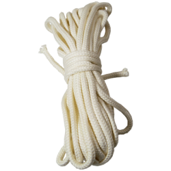 BTC Parlor Rope 50 ft. WHITE ( BTC3 - 10mm No core )