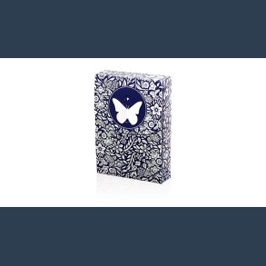 Butterfly Playing Cards Marked (Blue) 3rd Edition by Ondrej Psenicka