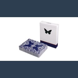 Butterfly Playing Cards Marked (Blue) 3rd Edition by Ondrej Psenicka