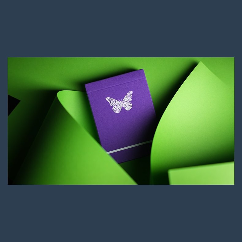 Butterfly Playing Cards (Royal Purple Edition)