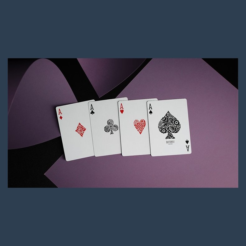 Butterfly Playing Cards (Royal Purple Edition)