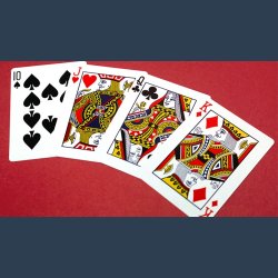 Butterfly Worker Marked Playing Cards (Red) by Ondrej Psenicka
