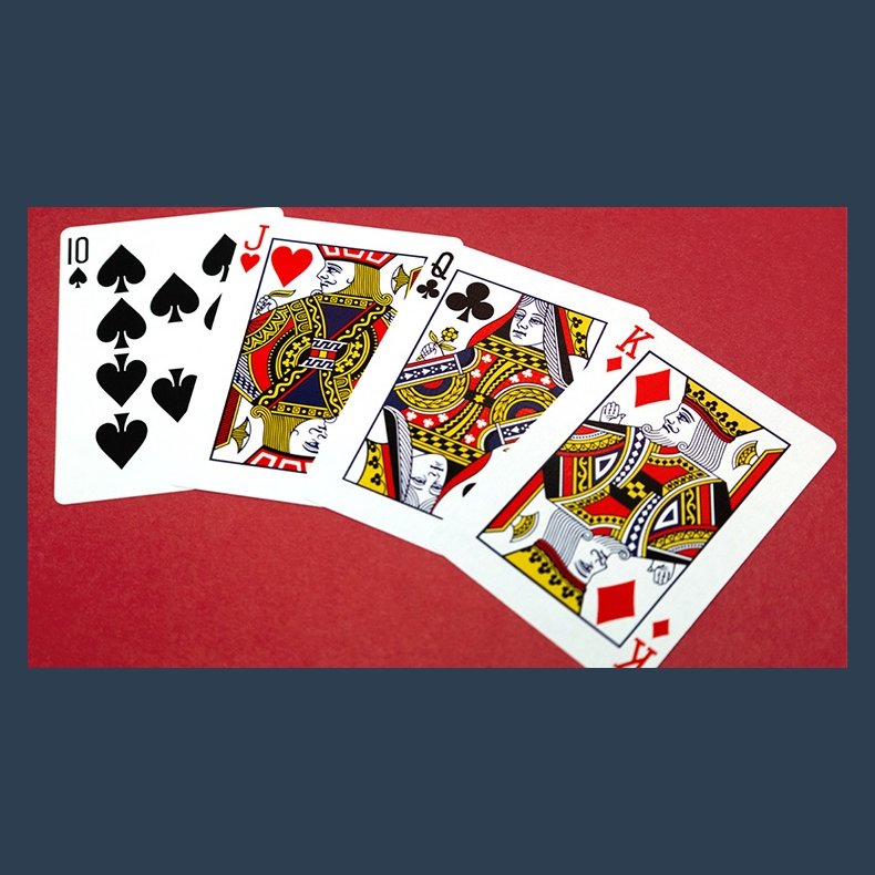 Butterfly Worker Marked Playing Cards (Red) by Ondrej Psenicka