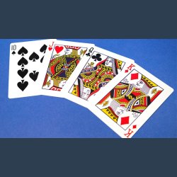 Butterfly Worker Marked V2 Playing Cards (Blue) by Ondrej Psenicka