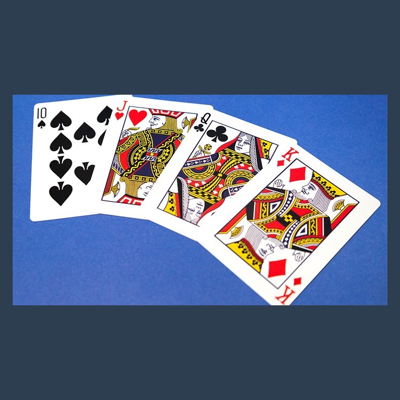 Butterfly Worker Marked V2 Playing Cards (Blue) by Ondrej Psenicka