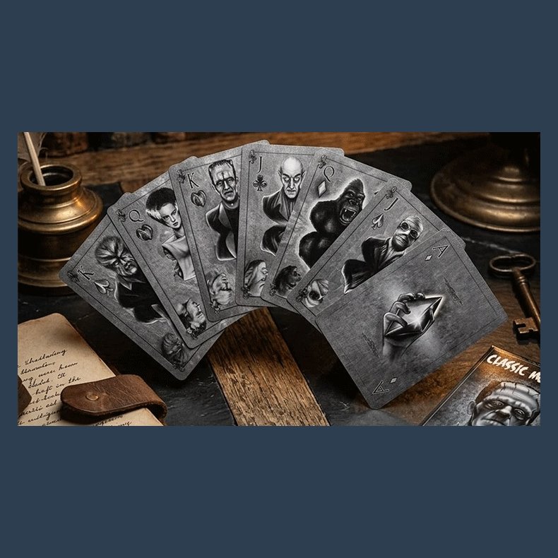 Classic Monsters Playing Cards (CPC Classic Designs)