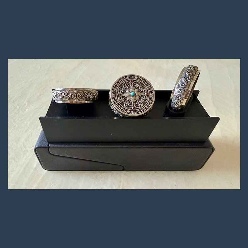 Coin Vault Case and Display Set (Black)