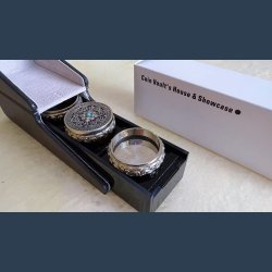 Coin Vault Case and Display Set (Black)