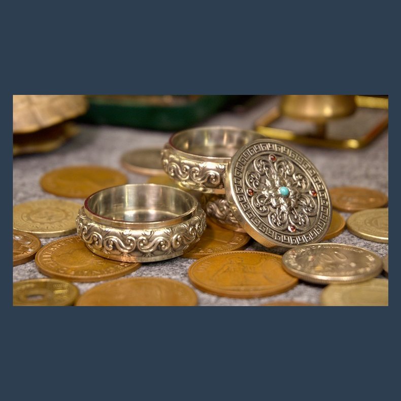 Coin Vault Set - Argent Inlay