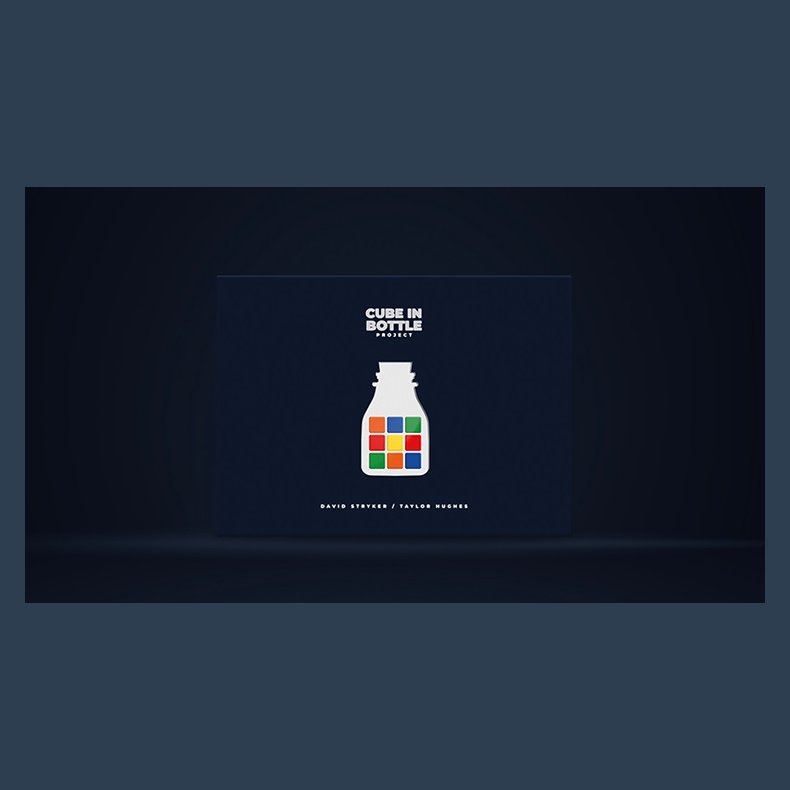 Cube in Bottle Project by Taylor Hughes and David Stryker