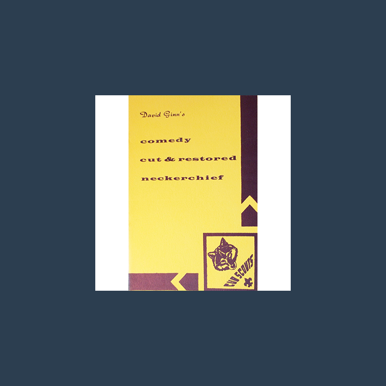 Comedy Cut &amp; Restored Neckerchef by David Ginn - eBook DOWNLOAD