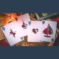 Death Knight (Inferno) Playing Cards by Evokad