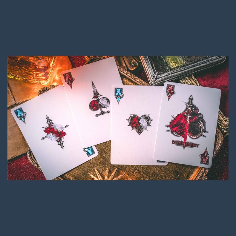 Death Knight (Inferno) Playing Cards by Evokad