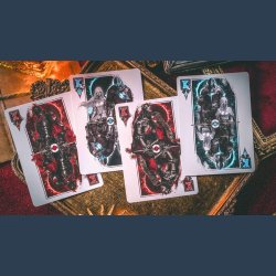 Death Knight (Inferno) Playing Cards by Evokad