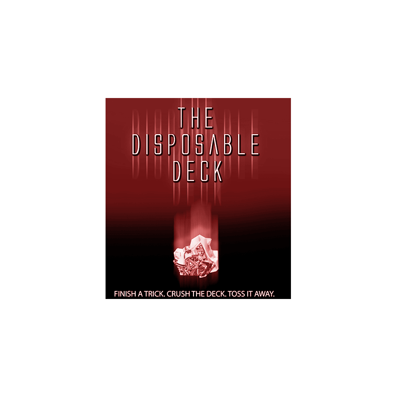 Disposable Deck 2.0 (red) by David Regal