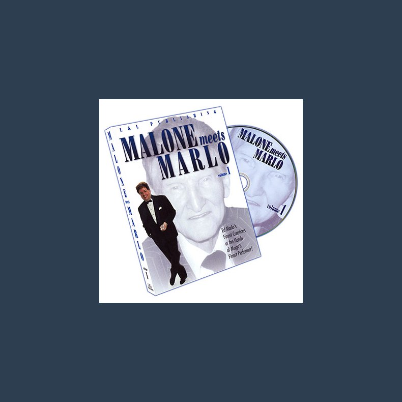 Malone Meets Marlo #1 by Bill Malone - DVD