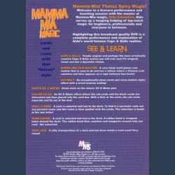 Mamma Mia Magic by Aldo Colombini - DVD