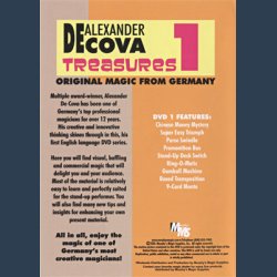Treasures Vol 1 by Alexander DeCova - DVD