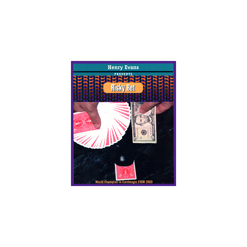 Risky Bet (Red) (US Currency, Gimmick and VCD) by Henry Evans