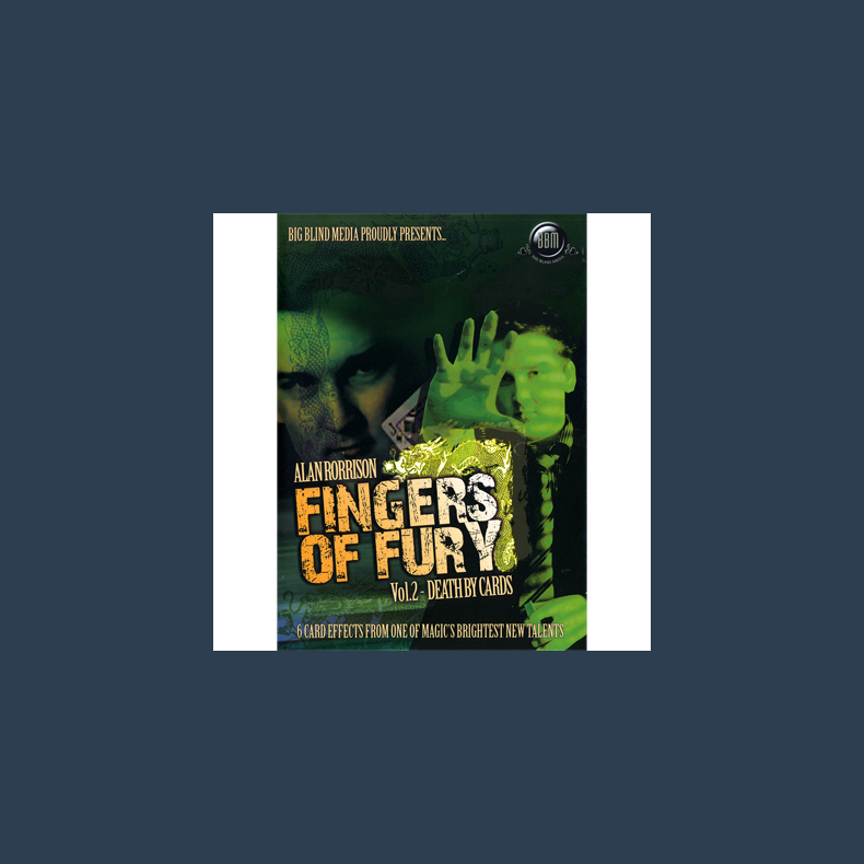 Fingers of Fury Vol.2 (Death By Cards) by Alan Rorrison &amp; Big Blind Media