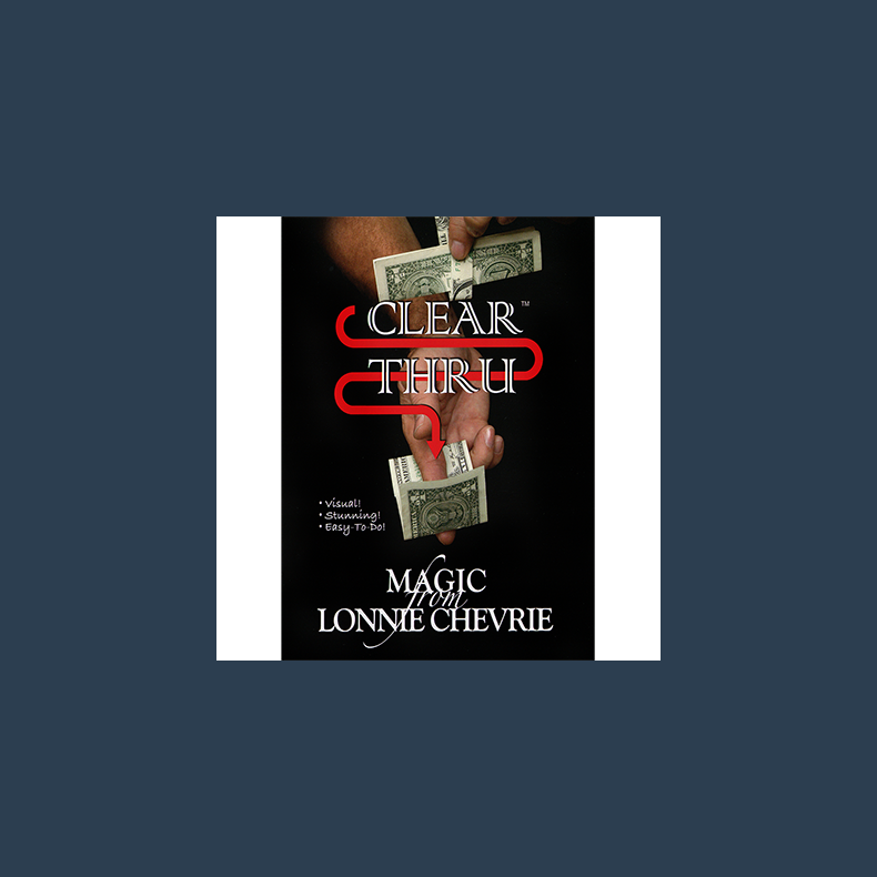 Clean Thru - Clear Thru by Lonnie Chevrie and Kozmo Magic video DOWNLOAD