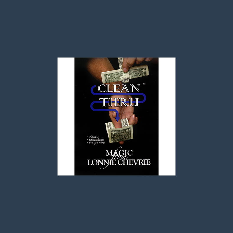Clean Thru - Clear Thru by Lonnie Chevrie and Kozmo Magic video DOWNLOAD