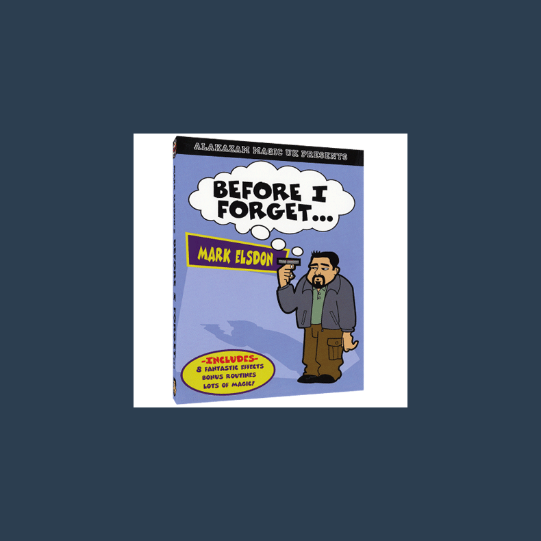 Before I Forget by Mark Elsdon video DOWNLOAD