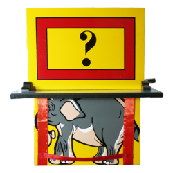 Elephant Vanish (back Stage) by Premium Magic