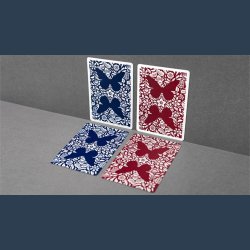 Gaff Butterfly Worker Marked Playing Cards by Ondrej Psenicka