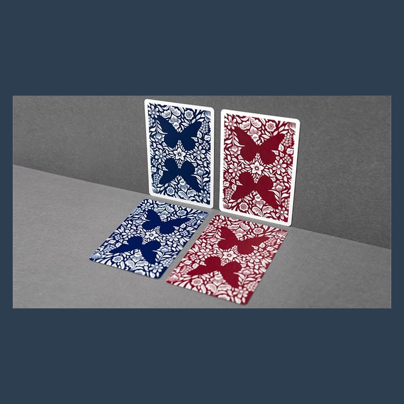 Gaff Butterfly Worker Marked Playing Cards by Ondrej Psenicka