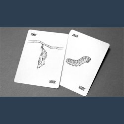 Gaff Butterfly Worker Marked Playing Cards by Ondrej Psenicka