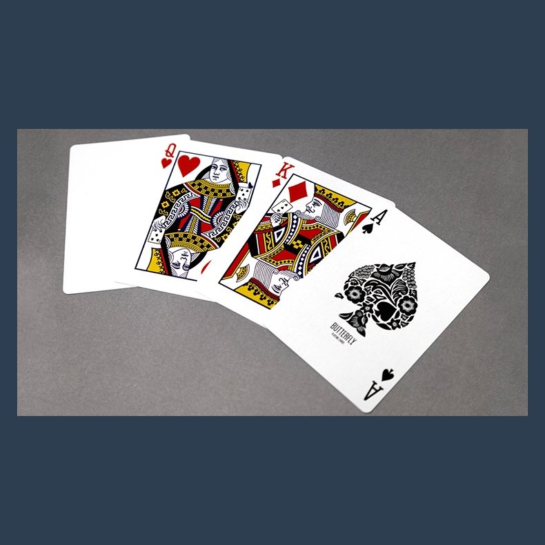 Gaff Butterfly Worker Marked Playing Cards by Ondrej Psenicka