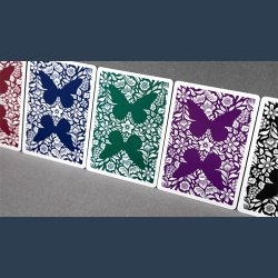 Gaff Butterfly Worker Marked Playing Cards by Ondrej Psenicka