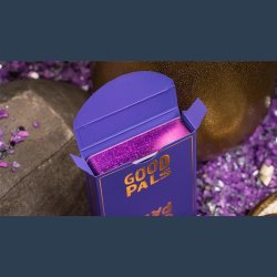 GILDED Good Pals Purple Foil Logo Playing Cards