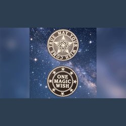 Giveaway Magic Wishing Coins (20 Plastic Coins) by Alan Wong