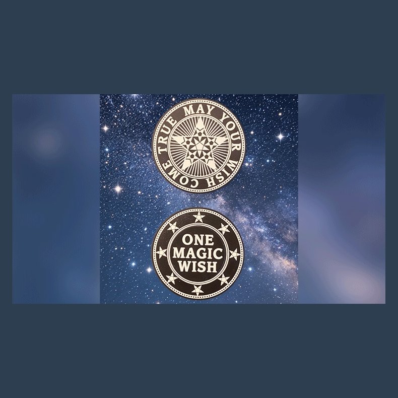 Giveaway Magic Wishing Coins (20 Plastic Coins) by Alan Wong