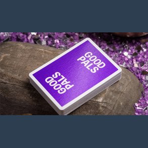 Good Pals Purple Foil Logo Playing Cards