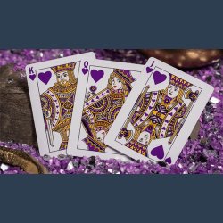 Good Pals Purple Foil Logo Playing Cards