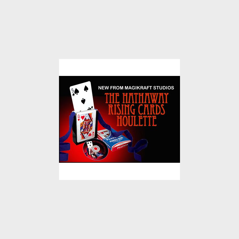 Hathaway Rising Cards Houlette (With DVD) by Martin Lewis.