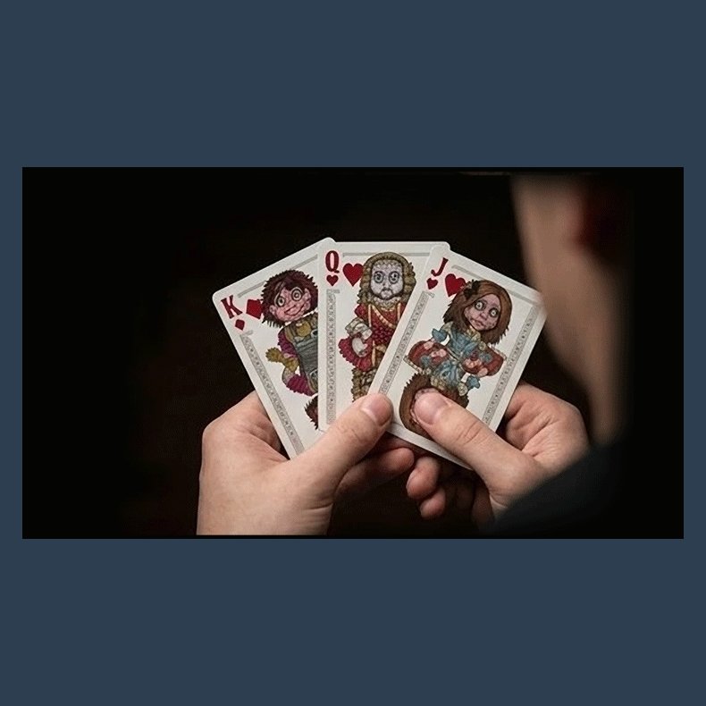 Haunted Dolls Playing Cards