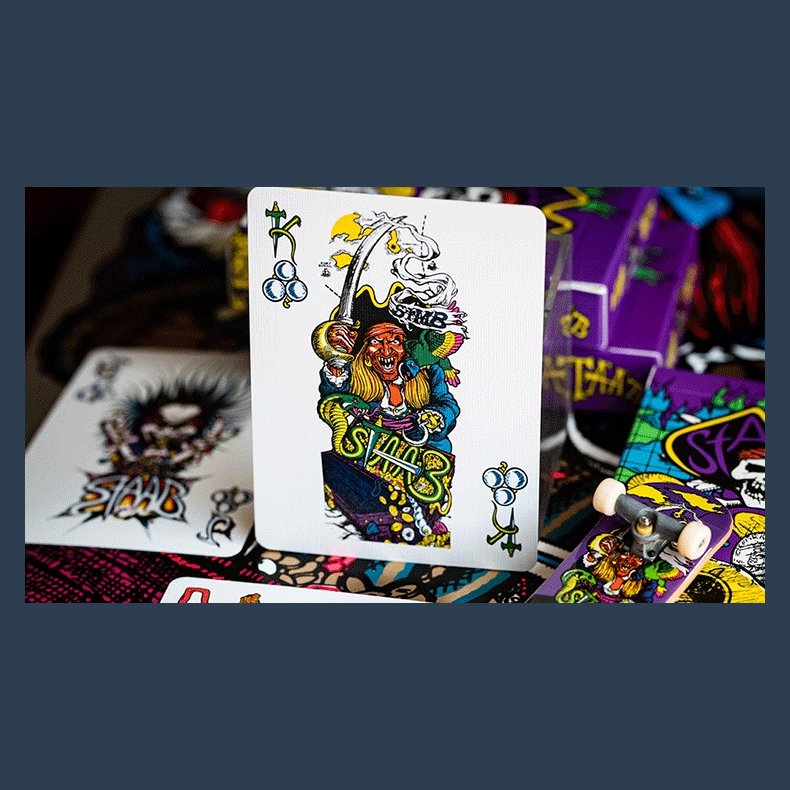 Kevin Staab 40Th Anniversary Pirate Playing Cards