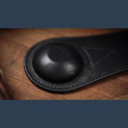 Leather Book Weight (Black) by TCC Presents