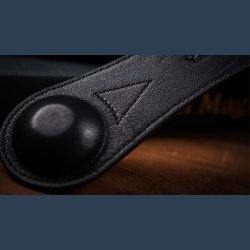 Leather Book Weight (Black) by TCC Presents