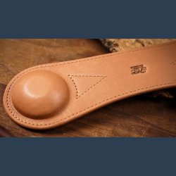 Leather Book Weight (Brown) by TCC Presents