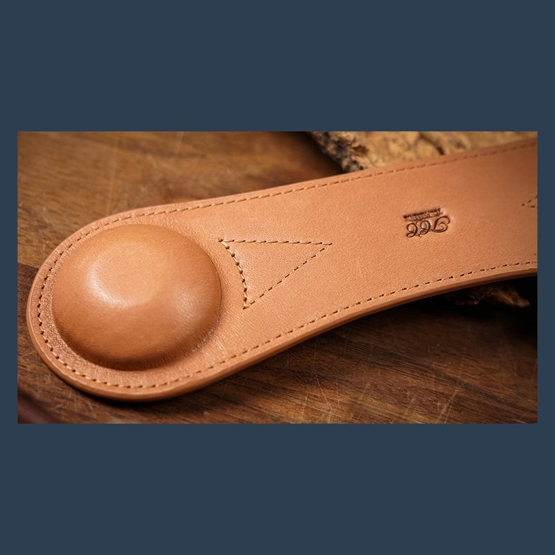 Leather Book Weight (Brown) by TCC Presents